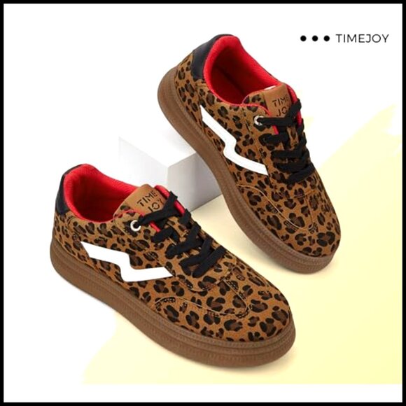 Platform Sneakers Low Top Gum Sole Casual Walking Shoes Women's - Picture 3 of 7